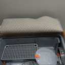 Stainless Steel Litter Box with Lid XL Extra Large Litter Box Enclosed Top Entry Metal Litterbox for Big Cats Easy Cleaning Anti-Leakage & High Sided with Mat Aisle & Scoop, Dark Grey