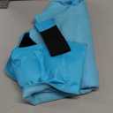 Comfytemp Large Ice Pack for Neck Shoulders Upper Back Pain Relief with Straps, Reusable Gel Ice Wrap Hot Cold Compress Therapy Recovery for Upper Back, Cervical Injuries, Rotator Cuff (Large, Blue)