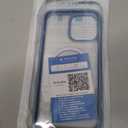 FNTCASE for iPhone 13 Pro-Max Case: Clear Magnetic Phone Cases Compatible with Magsafe Slim Anti Yellowing Military Grade Drop Protection Rugged Transparent Cell Phone Cover (B-Sierra Blue)