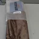 Funfurry Waterproof Guinea Pig Cage Liner,Washable Tarp Bottom Base,Cage Liners for Small Animals,Hamster Chinchilla Hedgehog Ferret Rabbit. (Tan Brown-Paw, 28" X 56")