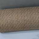 7ft Natural Jute Hallway Runner Rug Non Slip Washable, Rubber Backed Long Indoor Entryway Runner, Absorbent Kitchen Carpet Sink Rug, Camel
