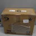 Sebor Air Mattress Twin with Built-in Pump 18", Comfortable Self-Inflating Air Mattress with High-Speed Pump, Durable Blow Up Mattress Twin with Storage Bag for Guests, Camping, Travel (Blue)