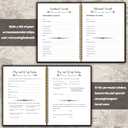 End of Life Planner, I'm Dead Now What, Last Wishes Notebook, End Of Life Planner Organizer Binder Notebook for Final Wishes, Funeral Planning & Important Affairs