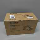 Ecarke 7-1/4" Cordless Circular Saw, Compatible with DeWalt 20V Battery (Bare Tool), 5000 RPM Electric Circular Saw with Laser Guide, 2 Blades (24T & 40T), 045 Bevel, 2-1/4" Cutting Depth (Yellow & Brown)