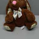 Holiday Home Brown Bunny with Ribbon