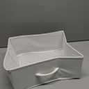 Housolution Fabric Drawers for Corner Shelf, 11.811.86 inches Fabric Storage Bins with Convenient Handle, Dustproof Bins for Organization, Collapsible Shelf Organizer Bins for Clothes Toys