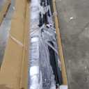 OLEVS King Bed Frame with Headboard, Metal Platform Bed King Size with 2-Tier Storage, LED Light & Charging Station Type C, No Box Spring Needed, Easy Assembly