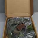 Hairui Lighted Pine Garland Battery Operated with Timer 6FT 48 Lights, Christmas Garland with Lights for Indoor Outdoor Home Holiday Decoration