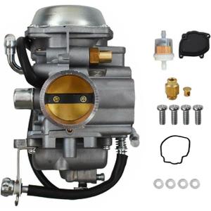 13200-19B92 Carburetor Carb Kit Compatible with King Quad 250 LTF4WDX 300 LTF4WDX LTF300F 4x4 1991-1999 13200-39D22 13200-39D42 13200-19B92 Carburetor Carb Kit Compatible with King Quad 250 LTF4WDX 300 LTF4WDX LTF300F 4x4 1991-1999 13200-39D22 13200-39D42