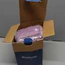 Bedsure Gentlesoft Sherpa Fleece Throw Blanket for Couch - Fluffy & Cozy Cable Jacquard Tufted Throw for Women Gift, Thick and Warm Blankets for Winter, Purple, 50x60 Inches