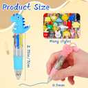 30Pcs Mini Multicolor Pens in One 4-in-1 Cute Pens Bulk for Kids, Ballpoint Pen for Birthdays and Children's Parties, Fun Gifts Assorted Ink Kawaii Pen