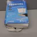 xbbwmrs 8-Pack Large Replacement Filter Cartridges Compatible with Tetra Whisper Bio-Bag Filters Large Aquarium Filter Cartridges for Whisper 20i/40i IQ20/30/45/60 PF20/30/40/60 Power Filters