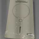 Large Magnifying Glass with Light, Magnifier Handheld Illuminated Lighted Magnifier with 3 LED Lights 1UV Light Storage Bag Clean Cloth for Seniors Reading Inspection (Grey)