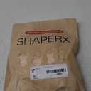 SHAPERX Women's Seamless Shapewear Bodysuit Tummy Control Body Shaper Waist Snatching Body Suit (Beige Mid Thigh, S/M)