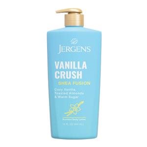 Jergens Shea Fusion Vanilla Crush Body Lotion, Moisturizer with Shea Butter & Vitamin E, 14 Fl Oz