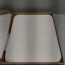 2 PCS Stone Dish Drying Mat  Silicone Mat for Kitchen Counter  Diatomaceous Earth Bath Mat for Bathroom, 16.14"L12.4"W2 Quick Dry Mats for Dishes ,Bottles, Cups, Match Any Countertop(White)