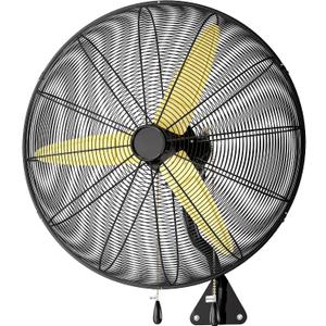 Uthfy 30 Inch Wall Mount Fan, High Velocity Max.11200 CFM Industrial Wall Fan, Heavy Duty Oscillating Fan with 3 Speeds, Outdoor Fan for Garage, Workshop, Patios, Commercial, Indoor Use, ETL Certified