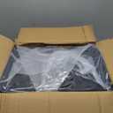 Surmente 10 Pack Black Tablecloth for Round Tables, 132-inch Round Table Cloths for Weddings, Banquets, or Restaurants