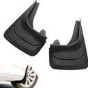 2 PCS Mud Flaps, 8.27 12.60 Inches Mud Guards, Flexible Front & Rear Mudflaps Protection Shield, Universal for Car, Truck, SUV (Black)
