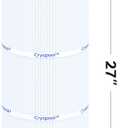 Cryspool 07079 Filter Compatible with Jandy CL340, CV340, PJAN85, R0554500, C-7459, FC-0800, A0557900, 485 Sq. Ft Pool Filter Cartridge, 4 Pack