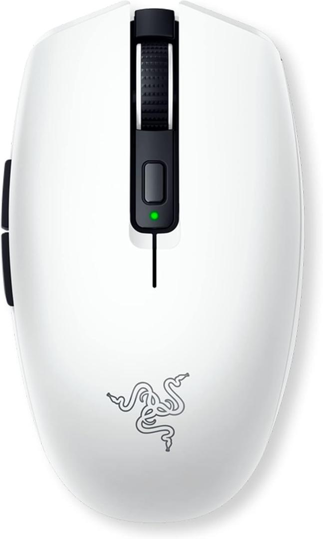 Razer Orochi V2 Mobile Wireless Gaming Mouse: Ultra Lightweight - 2 Wireless Modes - Up to 950hrs Battery Life - Mechanical Mouse Switches - 5G Advanced 18K DPI Optical Sensor - White
