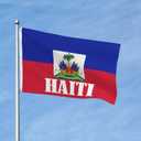 Haiti Flag 3x5 Ft Nylon Flag Decorations, Patriotic Holiday Celebrations