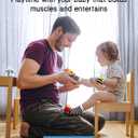 Infinno Baby Wrist Rattle Socks and Foot Finder Set, Perfect Baby Toys for 0-12 Months Newborn Boys and Girls As Shower Gifts, Garden Bug Series (Warm Color)