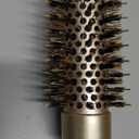 BANGMENG Round Barrel Anti-Static Hair Brush with Boar Bristles, Nano Thermal Ceramic Ionic Tech | For Extra Shine | Protect Hair, Enhance Texture, For Straightening & Drying (1 1/4 inch)