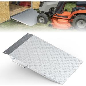 Upgraded Shed Ramp for Riding Mower 1 PC, 29" Lx24 W Anti-Slip Loading Ramps for Lawn Mowers,Pickup Trucks,Garage Threshold Doorway Tractor,Snow Blower,Garden Cart, 1500lbs Capacity