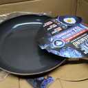 Blue Diamond 12" Nonstick Frying Pan Skillet, Diamond Infused PFAS & PTFE-Free Ceramic Pot, Dishwasher & Oven Safe, Stay Cool Handle, Durable Non Toxic Metal Utensil Safe, Egg & Omelet Pan, Blue