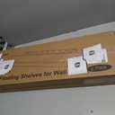 Wire Shelf Cover 30*16, 5 PCS Wire Rack Covers for Shelves, Easy to Cut Install Shelf Covers for Wire Shelving, 0.31in Thick Wood-Look Faux PVC Shelf Covers for Pantry Closet Kitchen Bathroom,White,
