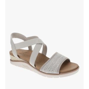 Skechers Women's BOBS Arch Fit Beach Kiss-Beyond Glam Slide Sandals 7