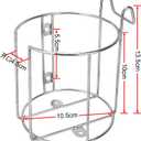 Bed Cup Holder(Diameter: 4.1IN) Drink Holder Water Bottle/Glass Organizer for Wood Dorm Room Bunk Bed Crib, Metal Toddle Bed,Loft Bedside, Headbed, Car,Office Desk Partition