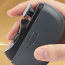 Electric Nail Clipper - 3 in 1 Upgraded Smart Trimming & Polishing Nail Clipper with 2 Adjustable Speeds, LED Light & Chip Collecting Box, Suitable for Adults, Elderly