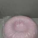Cat Cave,Cat Tunnel Bed for Indoor Cats,Cat Donut Tunnel for Pet Cat House,Detachable Round Cat Felt & Washable Interior Cat Play Tunnel (Pink,Small)