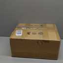 ZECOXOL Arc Floor Lamp with 3 Color Temperatures,Black Floor Lamp with Remote Control, Boho Standing Lamp with Rattan Wicker Shades, Farmhouse Tall Pole Lamp for Living Room Bedroom (12.2 inch)