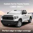 EcoNour Windshield Sunshade Compatible for Toyota Tundra 2007-2019 2020 2021, Sun Visor for Front Windshield & Window Sun Shade Cover, UV Heat Blocker & Protector, Car Accessories