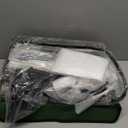 Weatherproof Heated Cat House for Outdoor in Winter, Heated Cat Bed Kitty Shelter with Cat Heating Pad, Insulated & Safe Escape Door, Warm House for Outside Stray Cat(Green, 12.6"x16.5"x16.9")