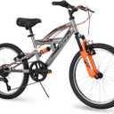 Huffy Boys and Girls 20" Bikes, Ideal for Ages 5+, Rugged and Durable Design, Easy to Assemble, Multiple Designs and Color Options , Beginner Level Rider