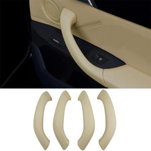 Car Door Handle for BMW X2 F39 X1 E84 F48 2010-2022 Interior Door Handles Replace Cover Car Door Pull Accessories (Beige)