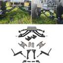 HECASA 6" Double A-Arm Golf Cart Lift Kit Compatible with 1982-2003 Club Car DS Gas & Electric Golf Carts