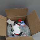 Wonderjune Christmas Stocking Holders for Mantle Set of 6 Resin Stocking Hangers for Mantel Snowman Santa Claus Figurines Weighted Fireplace Hooks for Xmas Winter Holiday Decorations(Snowman)