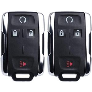 Keyless Entry Remote Start Control Key Fob Replacement Fits for Chevy Silverado GMC Sierra 1500 2500 3500 2014-2016 2017 2018 2019 2020 GMC Canyon Chevrolet Colorado 2015-2021 M3N-32337100