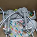 Bright Starts Playful Paradise Portable Compact Automatic Baby Swing with Music, Unisex, Newborn +