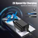 3Pack USB C Charger for Samsung Galaxy S24 Ultra, Super Quite Fast Charging Type C Block with 6FT C to C Cord for Samsung Galaxy Tab S9 S8 S23 Ultra S22 Ultra S23 S22 S21 Note 10 Plus 20