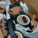 newyoo Toddler Tricycle with Push Handle for 1-3 Year Old, Toddler Bike, Birthday Gift and Toy for Boys and Girls, 5 in 1 Kids Trike, Balance Bike with Backrest and Safety Belt, Khaki, TR007