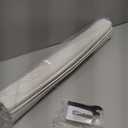 LazBlinds No Tools No Drill Cordless Roman Shades for Windows, Blackout Thermal Insulated UV Blocking Window Blinds, Lightweight Fabric Blinds for Indoor Windows, 24" W x 72" H, Blackout - White