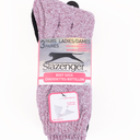 Asst. color cotton boot socks - 3 pairs, Size 9-11