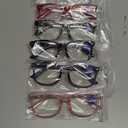 CCVOO Reading Glasses for Women/Men, Eyeglasses, Blue Light Readers for Women/Men, Computer Eye Glasses, Cheaters