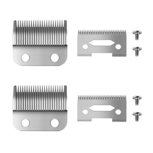 2 Pack Blade Fit for Wahl Clipper Blades Replacement,Compatible for Wahl Clipper 2 Hole Clipper Blade Replacement Blades